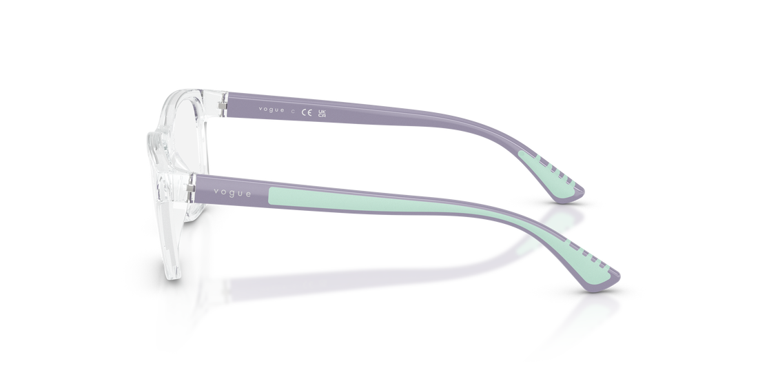 Occhiali da vista vogue eyewear vy2042 w745 transparente pillow infantil taglia 48mm - Vista dettagliata