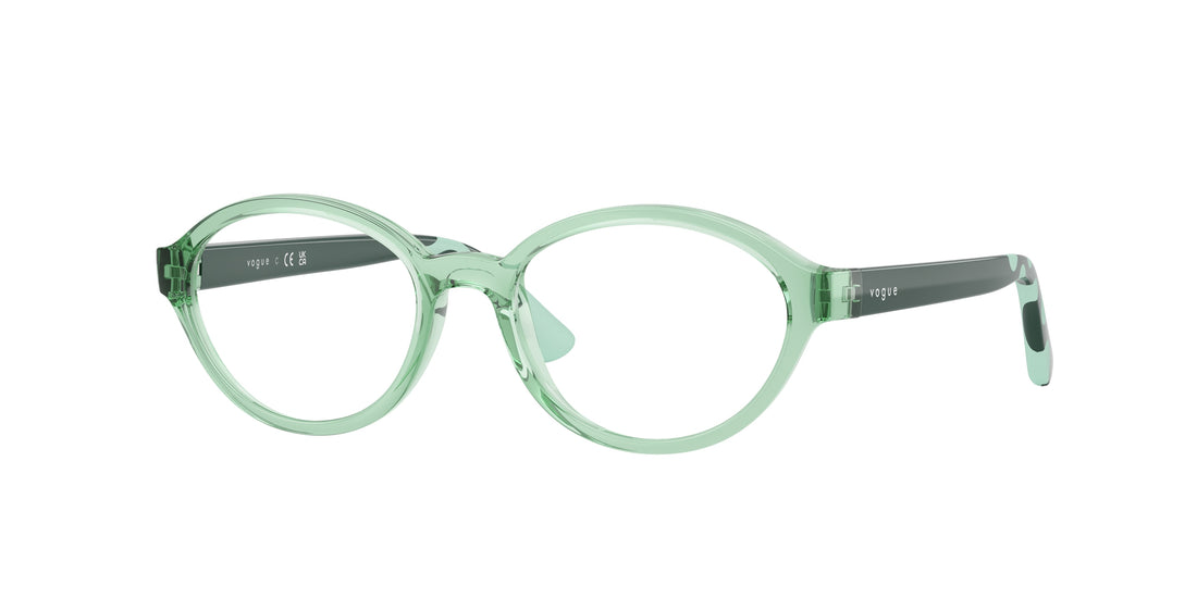 Occhiali da vista vogue eyewear vy2043 3043 verde oval infantil taglia 45mm - Vista principale