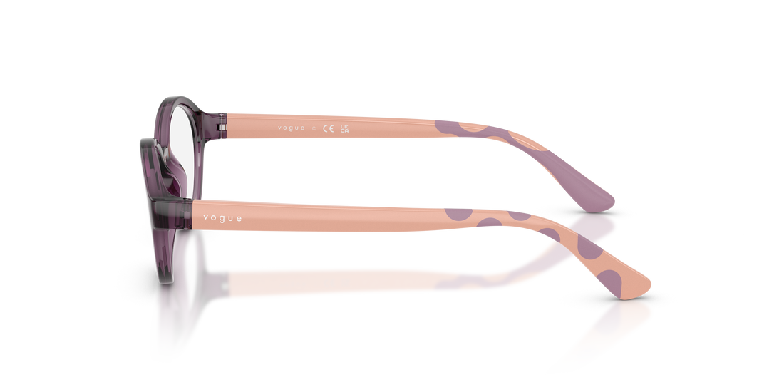 Gafas graduadas vogue eyewear vy2043 3064 violeta oval infantil talla 45mm - Vista de detalle