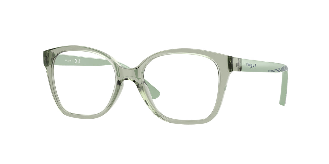 Occhiali da vista vogue eyewear vy2045 3022 verde butterfly infantil taglia 48mm - Vista principale