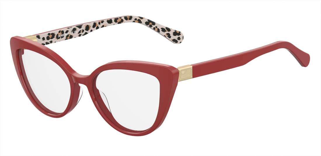 Occhiali da vista moschino love mol500 3vj rojo cat eye femenino taglia 54mm - Vista principale