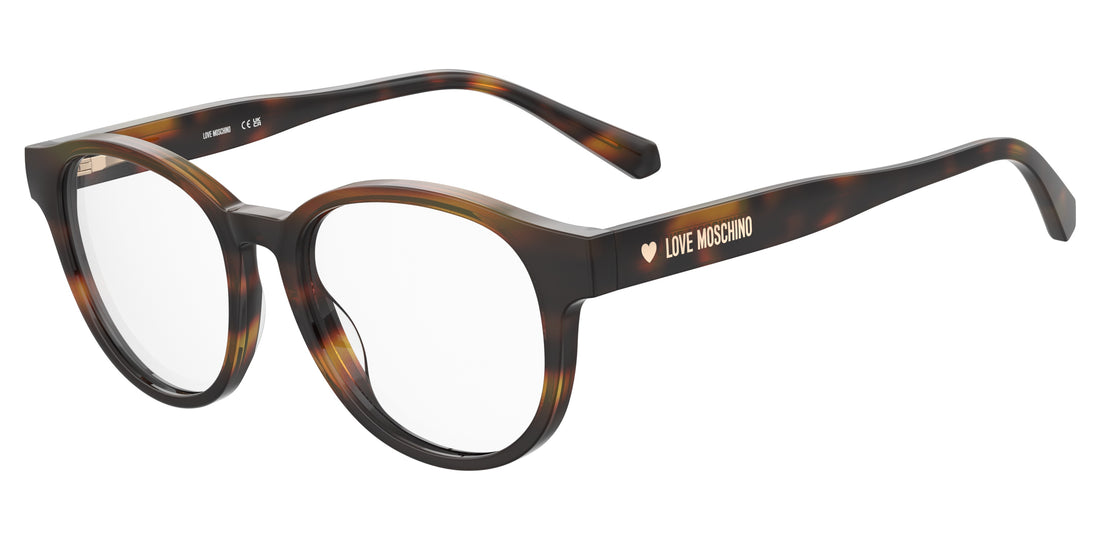 Lunettes de vue moschino love mol630/tn 086 havana pantos infantil taille 49mm - Vue principale