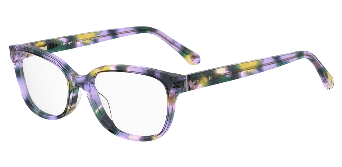 Prescription glasses kate spade violette hkz violeta rectangular femenino size 51mm - Main view