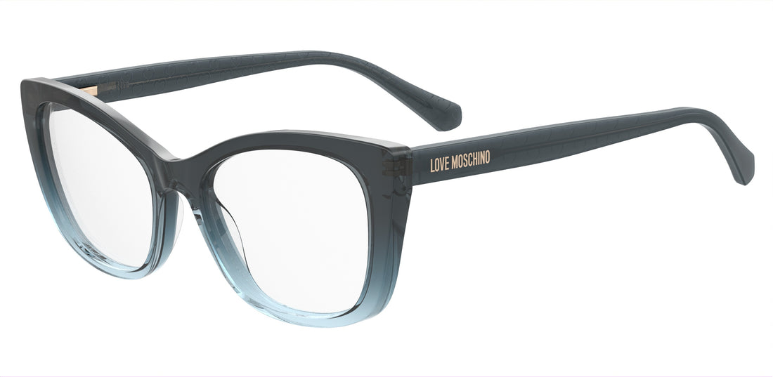 Prescription glasses moschino love mol644 wta azul rectangular femenino size 53mm - Main view