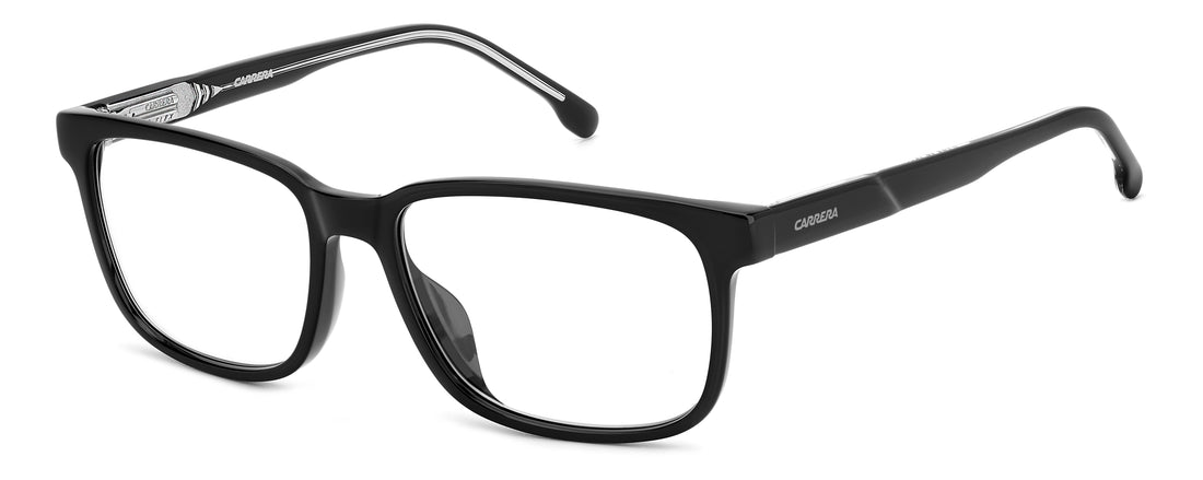 Óculos graduados carrera c flex 03/g 807 99 negro rectangular masculino tamanho 58mm - Vista principal