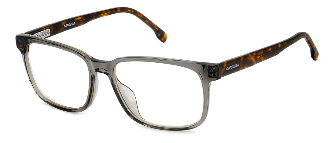 Óculos graduados carrera c flex 03/g kb7 99 gris rectangular masculino tamanho 58mm - Vista principal