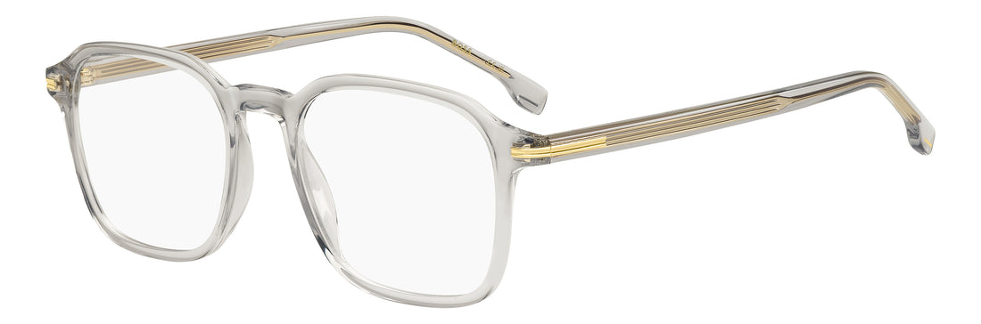 Briller hugo boss boss 1629 kb7 gris rectangular masculino størrelse 51mm - Hovedvisning
