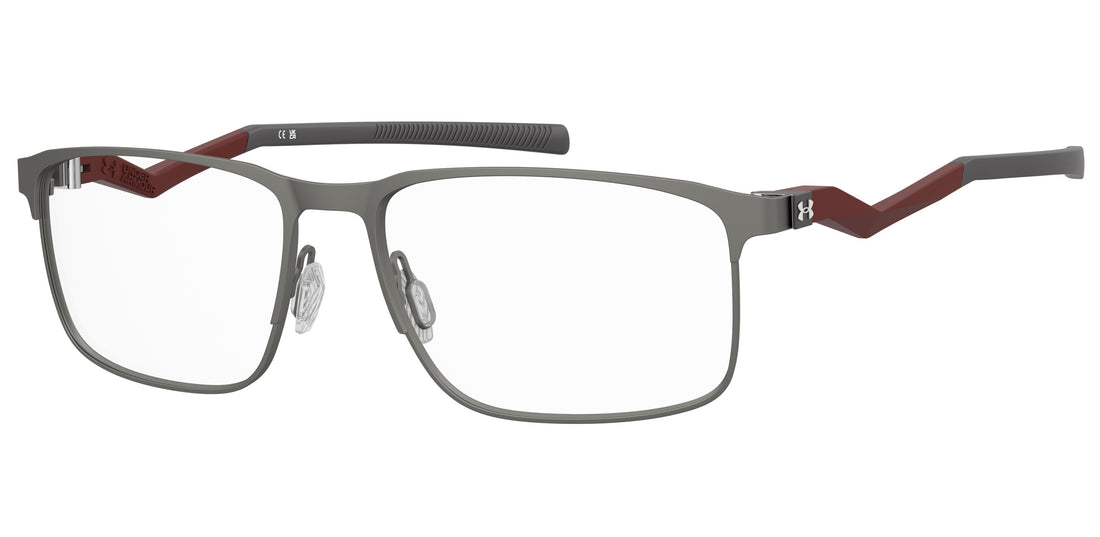 Prescription glasses under armour ua 5083/g 7zl rutenio rectangular masculino size 57mm - Main view