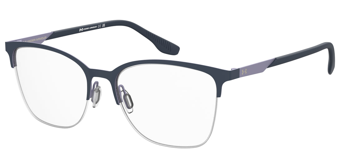 Prescription glasses under armour ua 5082/g 09v gris rectangular femenino size 54mm - Main view