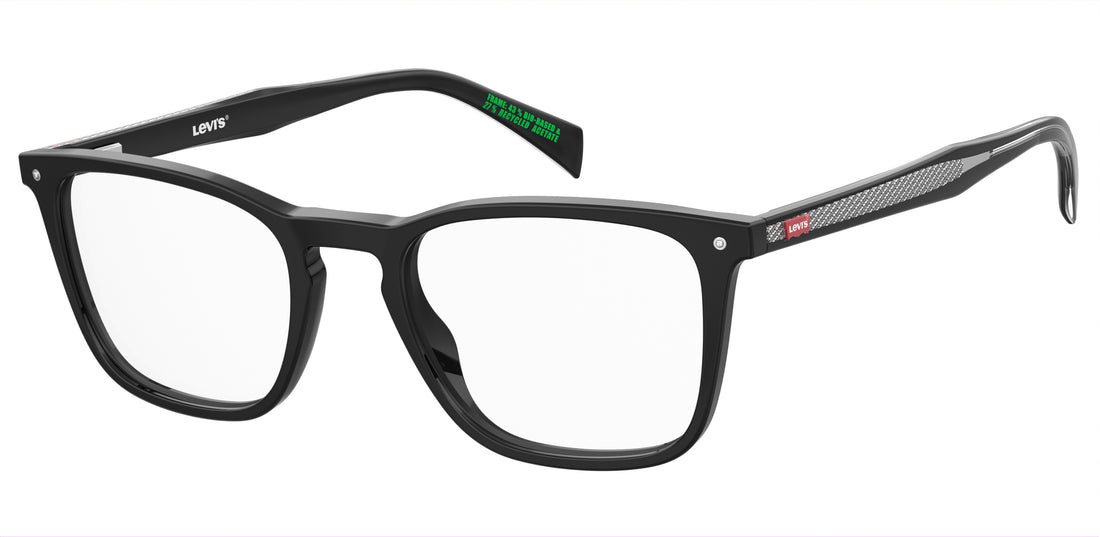 Gafas graduadas levis lv 5065 807 negro rectangular masculino talla 52mm - Vista principal