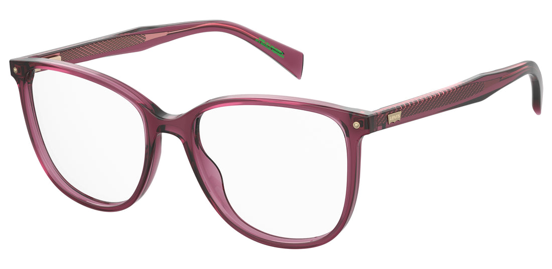 Occhiali da vista levis lv 5067 0t7 ciruela rectangular femenino taglia 52mm - Vista principale