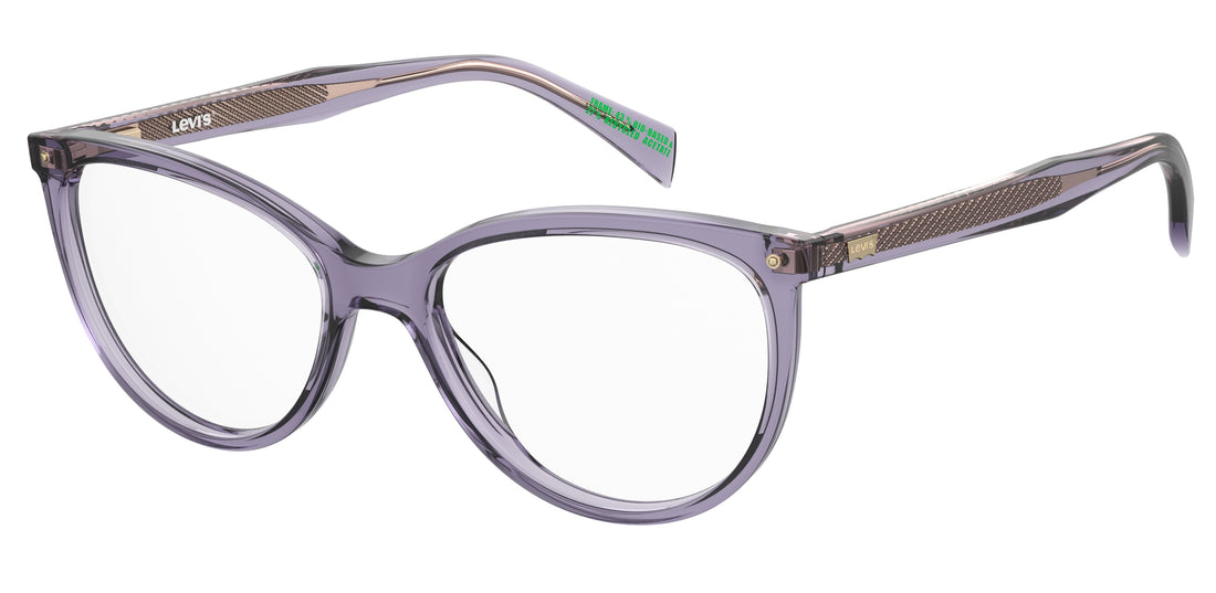 Gafas graduadas levis lv 5068 789 violeta cat eye femenino talla 52mm - Vista principal