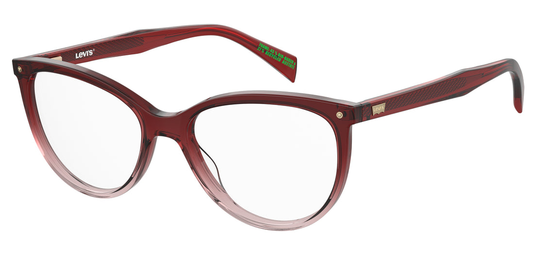 Gafas graduadas levis lv 5068 l39 burdeos cat eye femenino talla 52mm - Vista principal