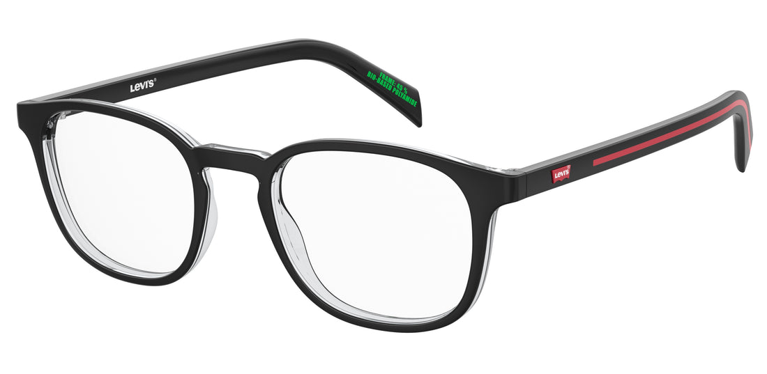 Gafas graduadas levis lv 5069 7c5 negro rectangular masculino talla 49mm - Vista principal