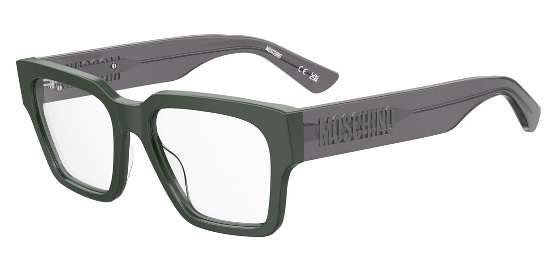 Gafas graduadas moschino mos645 1ed verde rectangular masculino talla 54mm - Vista principal