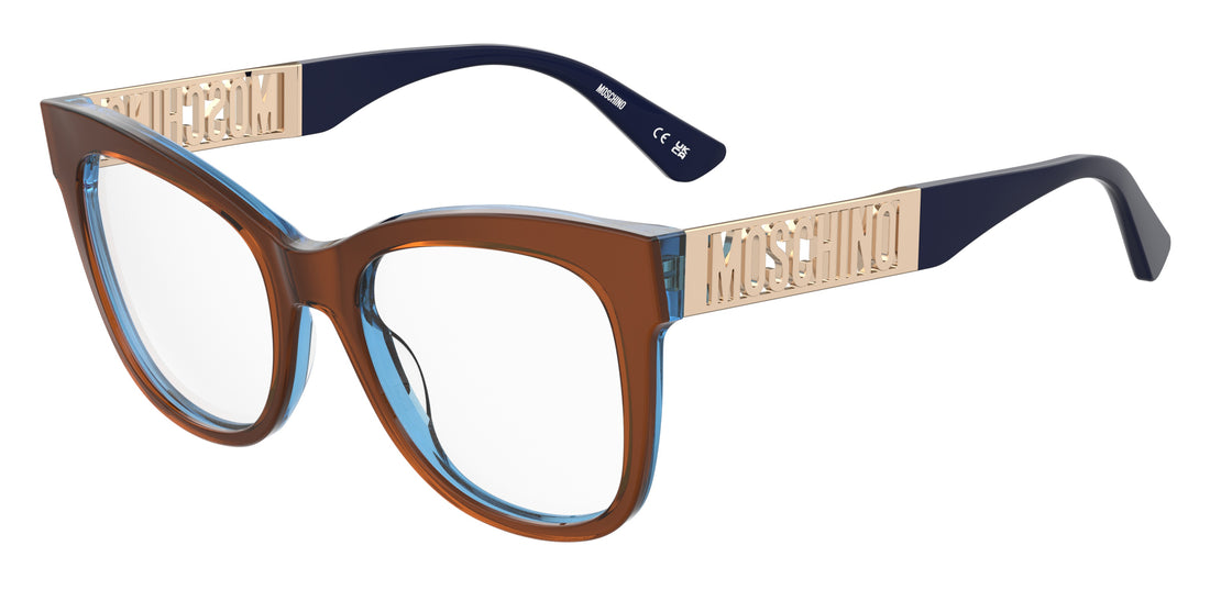 Occhiali da vista moschino mos641 i7b bronce rectangular femenino taglia 52mm - Vista principale
