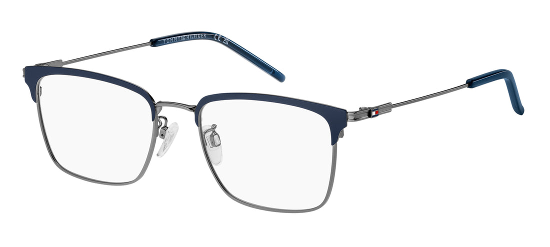Occhiali da vista tommy hilfiger th 2164/f r80 rutenio rectangular masculino taglia 54mm - Vista principale