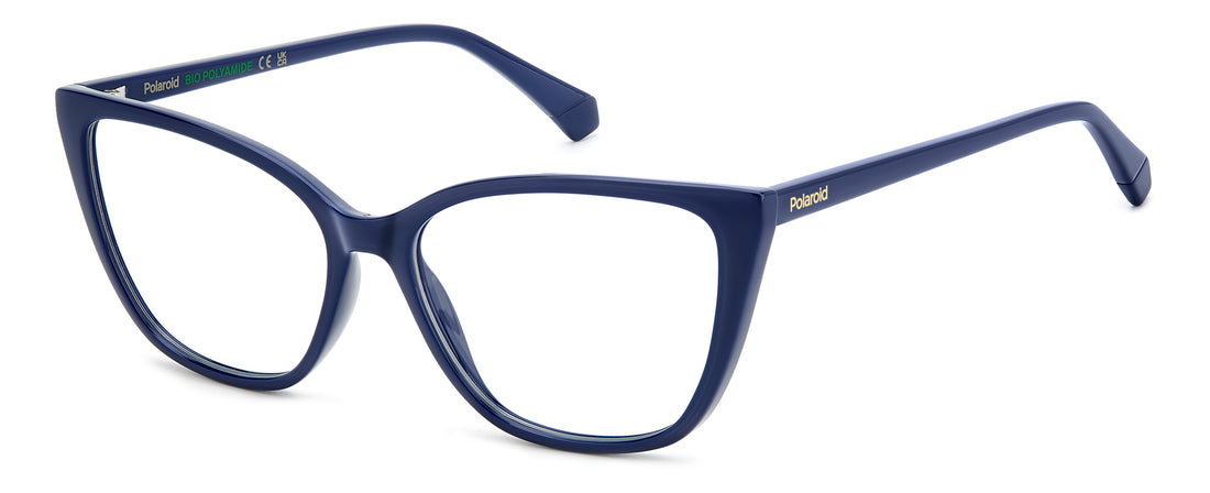 Brillen polaroid pld d545 pjp azul rectangular femenino größe 55mm - Hauptansicht