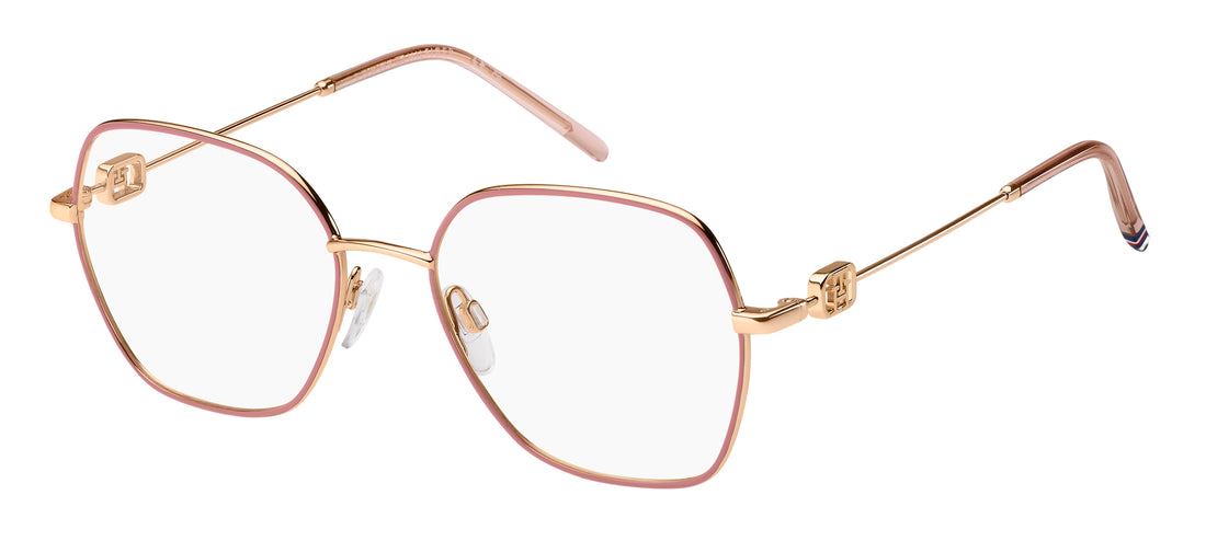 Occhiali da vista tommy hilfiger th 2151 eyr dorado square femenino taglia 53mm - Vista principale