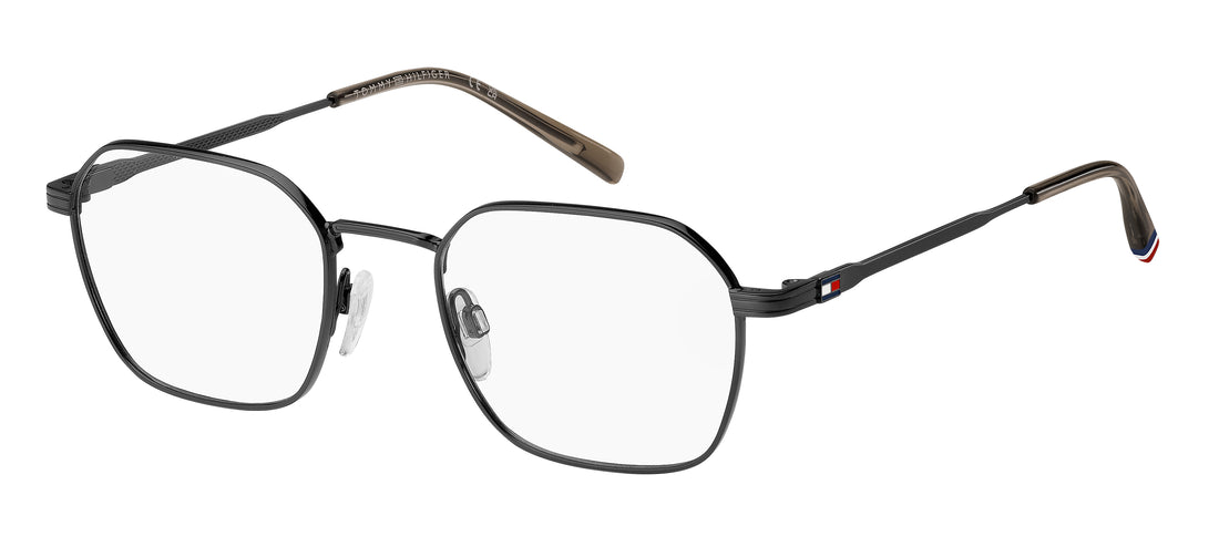 Occhiali da vista tommy hilfiger th 2134 v81 negro rectangular geometrical masculino taglia 51mm - Vista principale