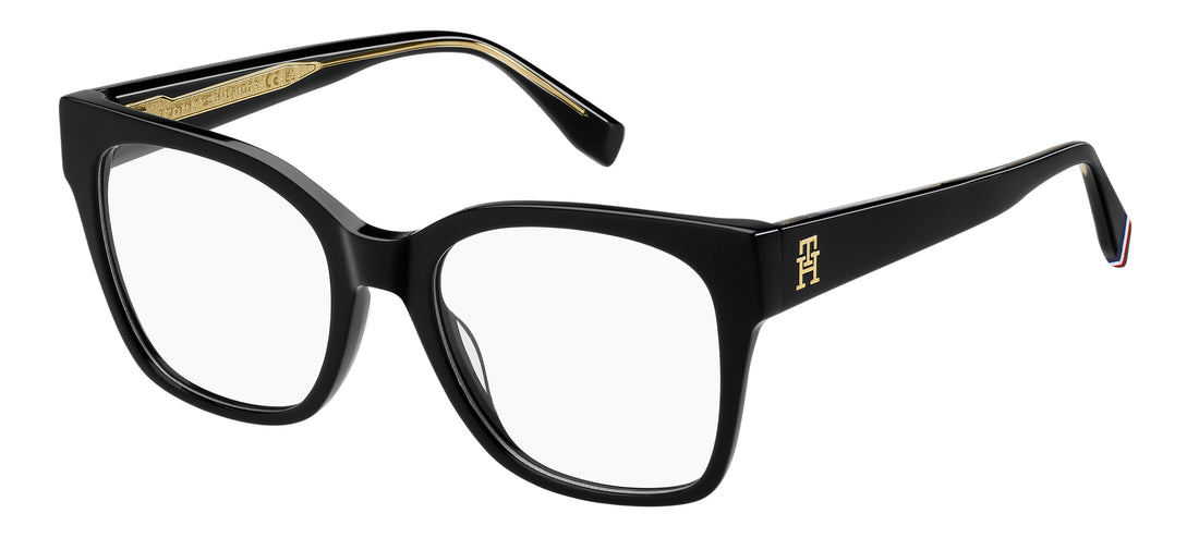 Occhiali da vista tommy hilfiger th 2157 807 negro rectangular femenino taglia 52mm - Vista principale