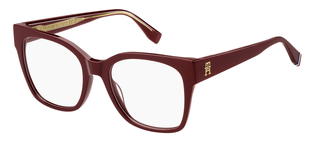 Occhiali da vista tommy hilfiger th 2157 lhf burdeos rectangular femenino taglia 52mm - Vista principale