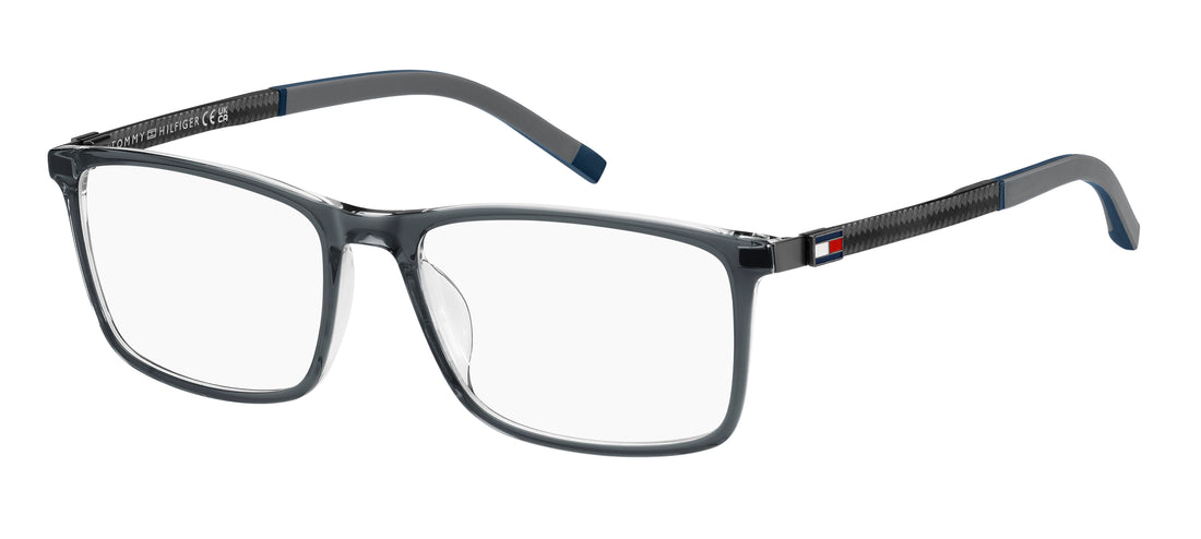 Gafas graduadas tommy hilfiger th 2141 kb7 gris rectangular masculino talla 54mm - Vista principal