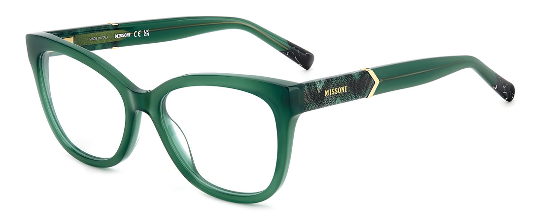 Occhiali da vista missoni mis 0190 1ed verde rectangular femenino taglia 54mm - Vista principale