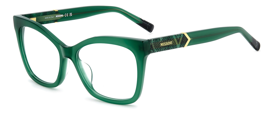 Occhiali da vista missoni mis 0191/g 1ed verde rectangular femenino taglia 55mm - Vista principale