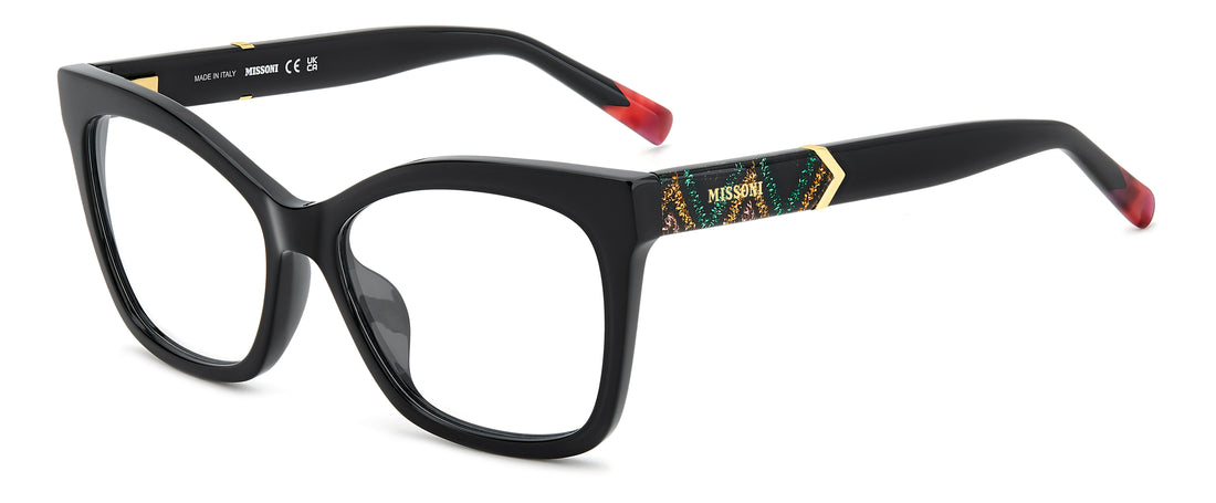 Occhiali da vista missoni mis 0191/g 807 negro rectangular femenino taglia 55mm - Vista principale