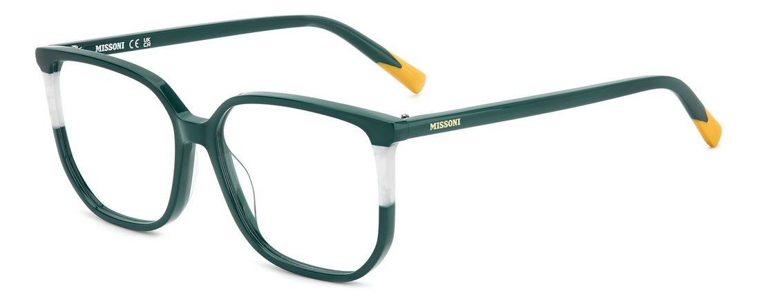 Occhiali da vista missoni mis 0202 1ed verde rectangular femenino taglia 53mm - Vista principale