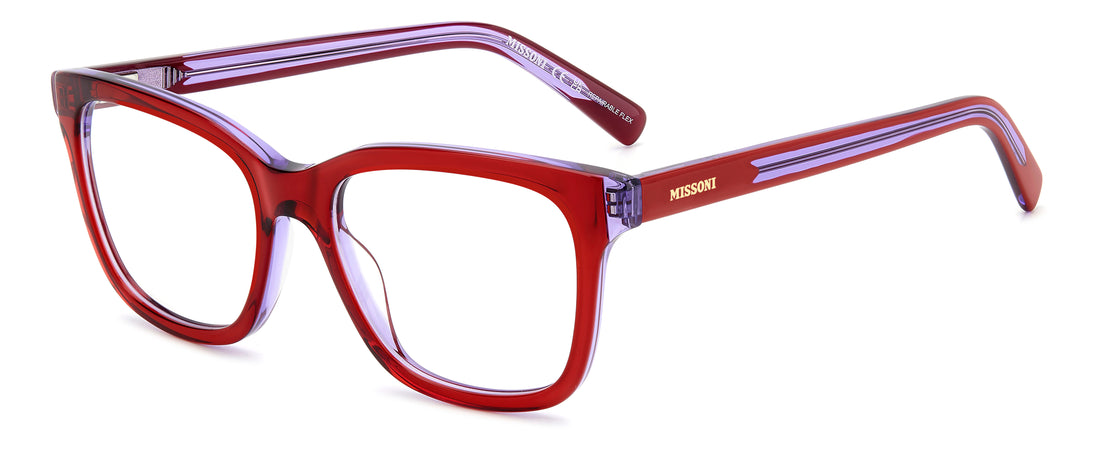 Occhiali da vista missoni mis 0209 e2y rojo rectangular femenino taglia 52mm - Vista principale