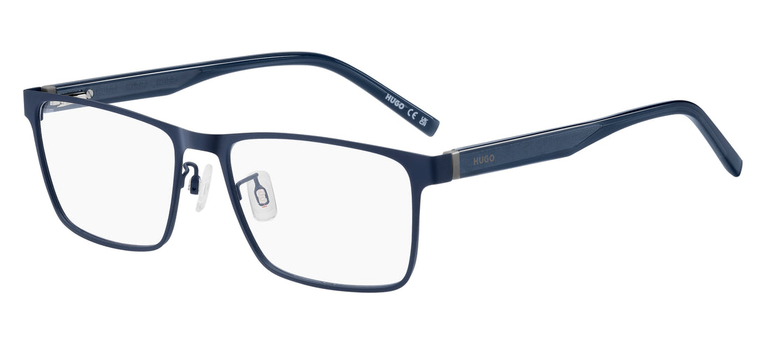 Brillen hugo hg 1316/g pjp azul rectangular masculino größe 55mm - Hauptansicht