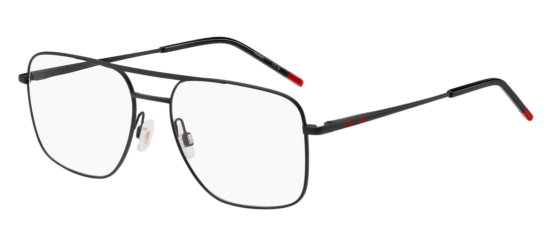 Brillen hugo hg 1322 003 negro rectangular masculino größe 55mm - Hauptansicht