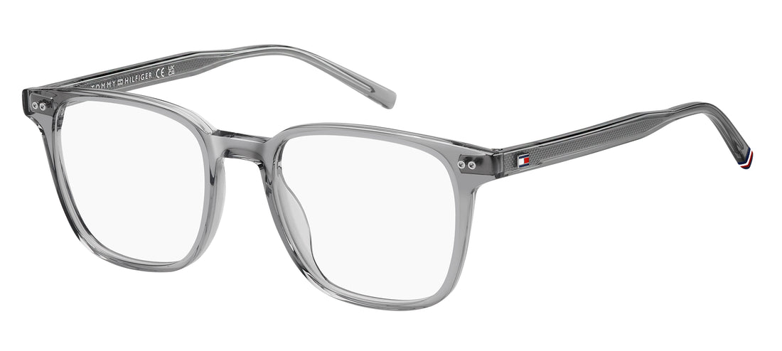 Gafas graduadas tommy hilfiger th 2130 kb7 gris rectangular masculino talla 52mm - Vista principal