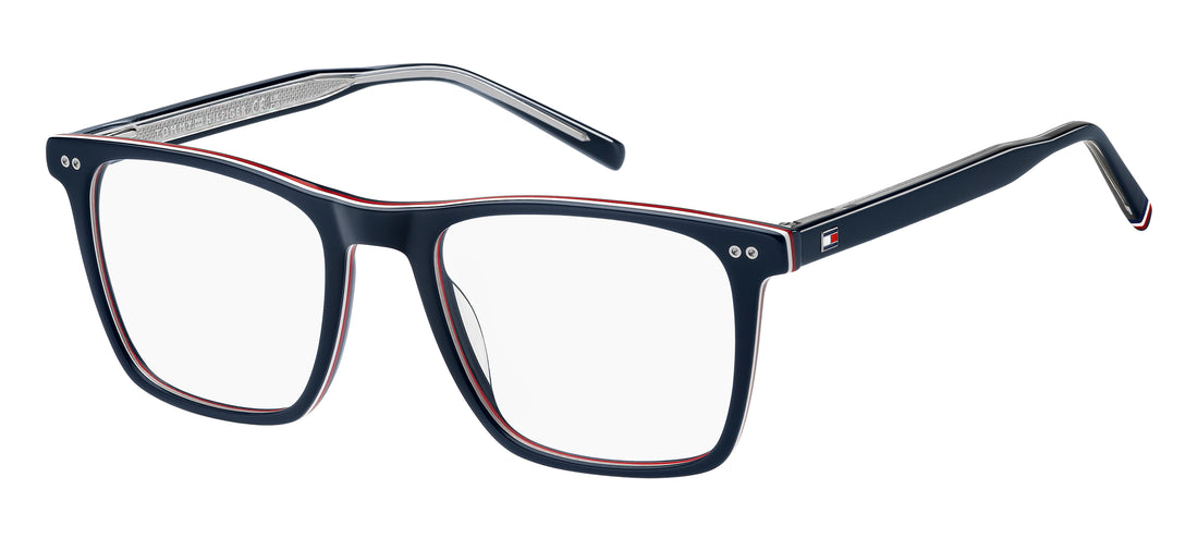 Gafas graduadas tommy hilfiger th 2131 8ru azul rectangular masculino talla 52mm - Vista principal