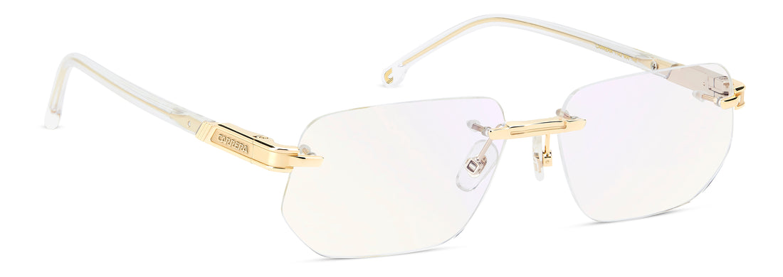 Briller carrera 1142 900 2y transparente rectangular masculino størrelse 57mm - Detaljeret visning