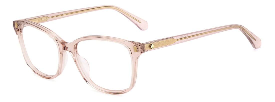 Gafas graduadas kate spade ks reilly 2 35j rosa rectangular femenino talla 55mm - Vista principal