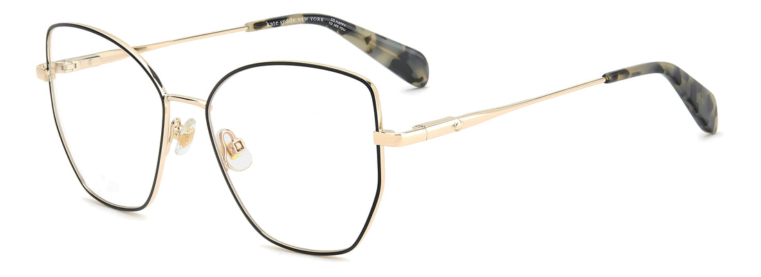 Gafas graduadas kate spade ks jacalyn 2/g rhl dorado square femenino talla 54mm - Vista principal