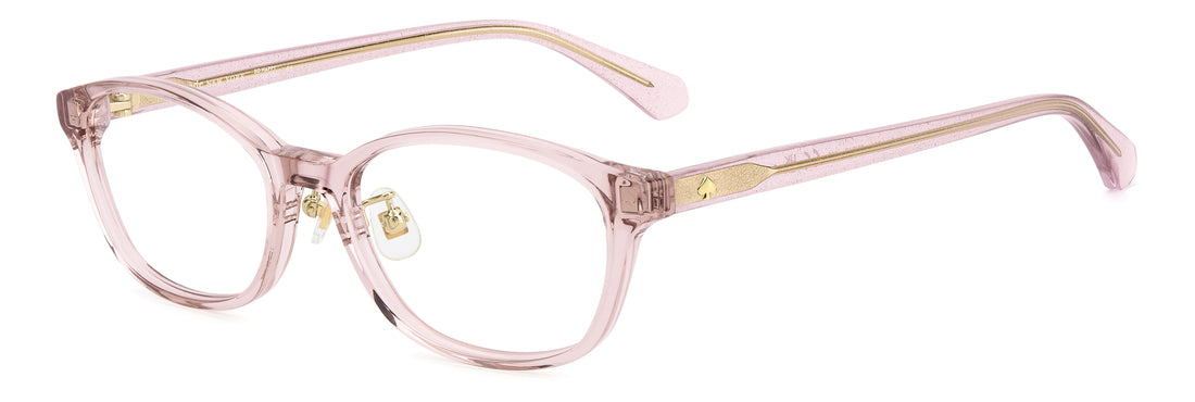 Gafas graduadas kate spade ks jailene 2/fj 35j rosa rectangular femenino talla 52mm - Vista principal