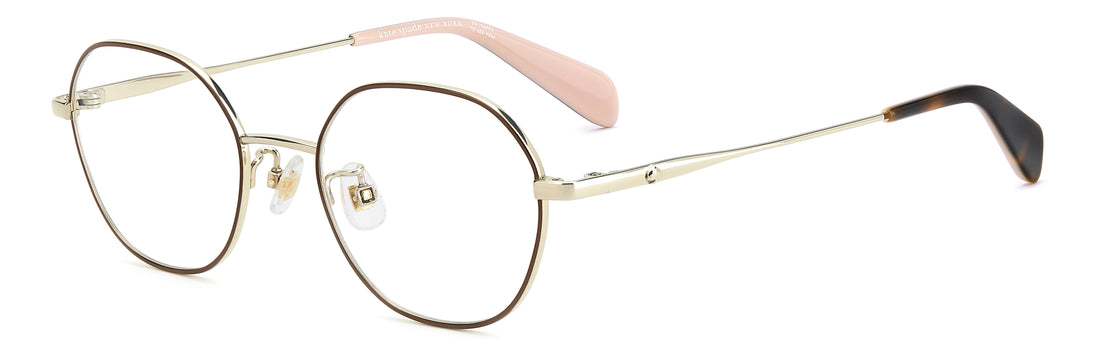 Gafas graduadas kate spade ks alaysha 2/fj 09q marron square femenino talla 49mm - Vista principal
