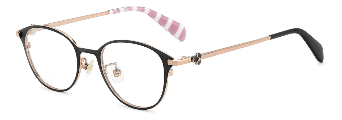 Gafas graduadas kate spade ks kiyana 2/fj 807 negro oval femenino talla 48mm - Vista principal