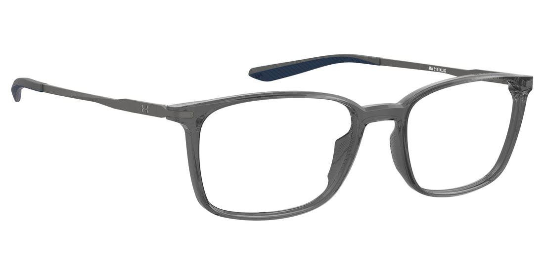 Gafas graduadas under armour ua 5121xl/g 09v azul rectangular masculino talla 58mm - Vista de detalle