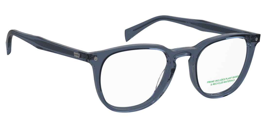 Occhiali da vista levis lv 5096 pjp azul pantos masculino taglia 51mm - Vista dettagliata