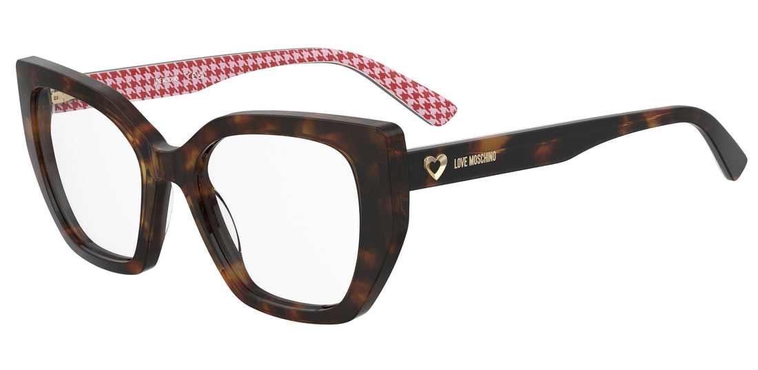 Occhiali da vista moschino love mol672 2vm estampado cat eye femenino taglia 53mm - Vista principale