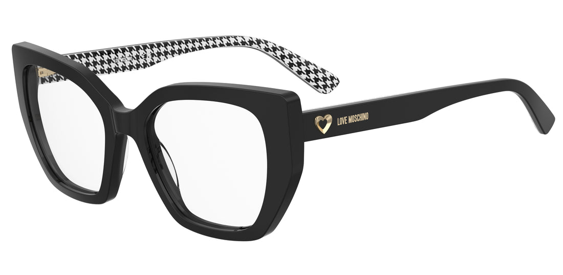 Óculos graduados moschino love mol672 7rm estampado cat eye femenino tamanho 53mm - Vista principal