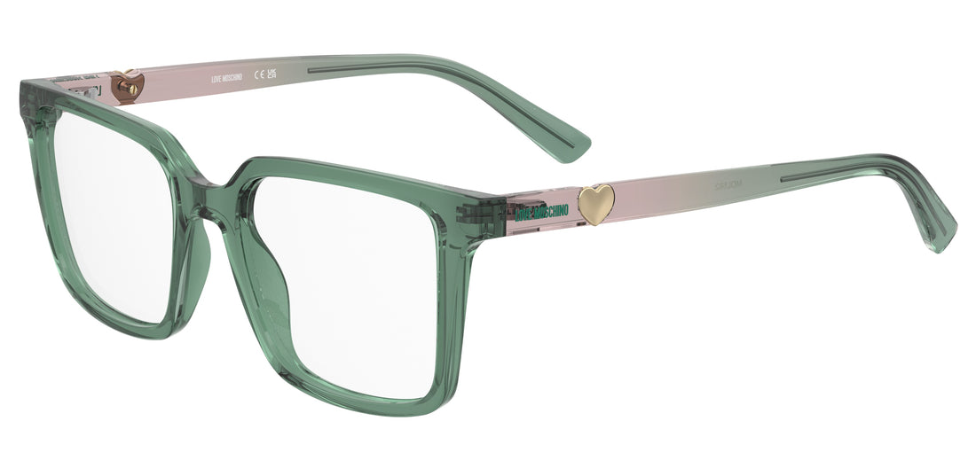 Occhiali da vista moschino love mol682 1ed verde square femenino taglia 52mm - Vista principale