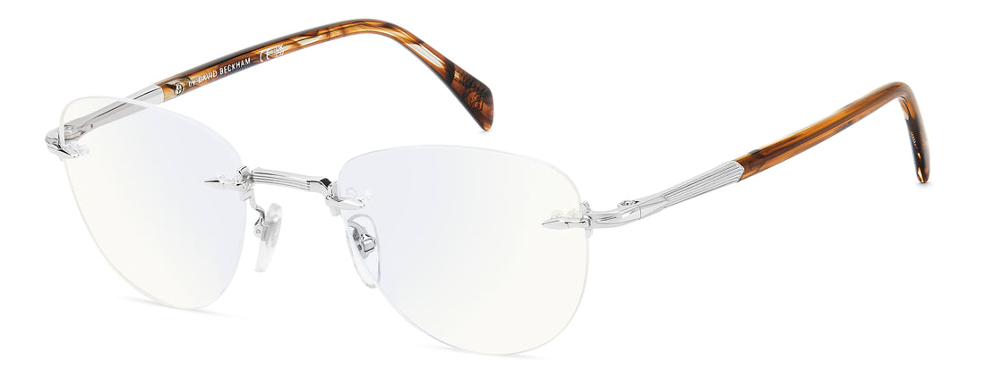 Briller david beckham db 1243 9ci 2y plateado pantos masculino størrelse 49mm - Hovedvisning