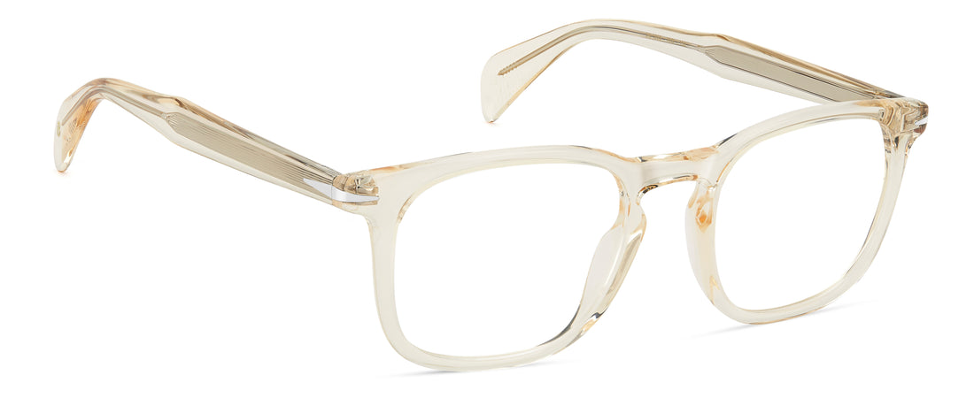 Briller david beckham db 1236 40g amarillo rectangular masculino størrelse 50mm - Detaljeret visning