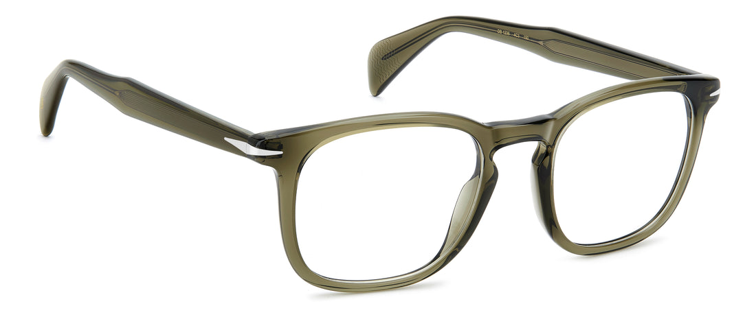 Briller david beckham db 1236 4c3 verde rectangular masculino størrelse 50mm - Detaljeret visning